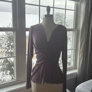 Anthropologie Purple Shirt Medium